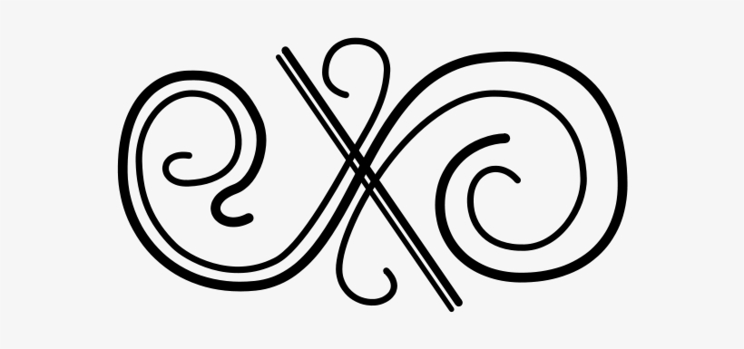 Flourish Two Horizontal 01 Png Images 600 X, transparent png