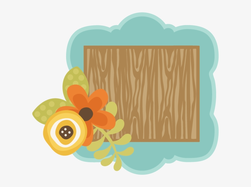 Wood Grain Frame Svg File Svg Frame For Cutting Machines - Scalable Vector Graphics, transparent png