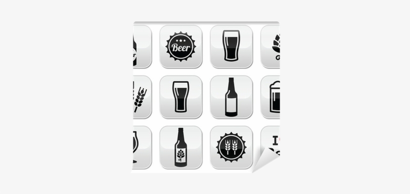 Beer Vector Icons Set - Bier Vector, transparent png