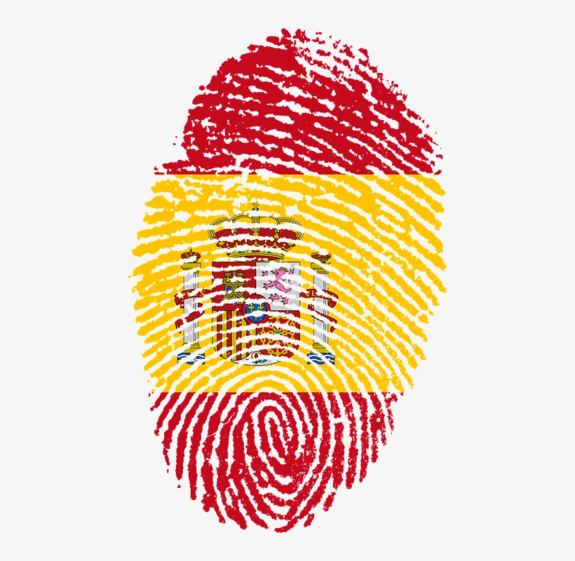 Spain 653008 960 7202017 07 062017 07 06https - Spain Flag Fingerprint, transparent png