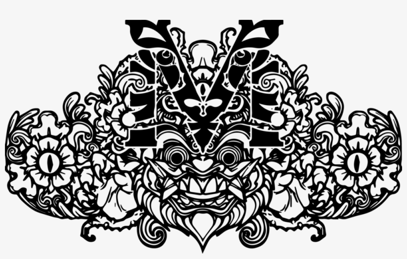 Mandalay Logo Flourish - Garuda Head Tattoo, transparent png