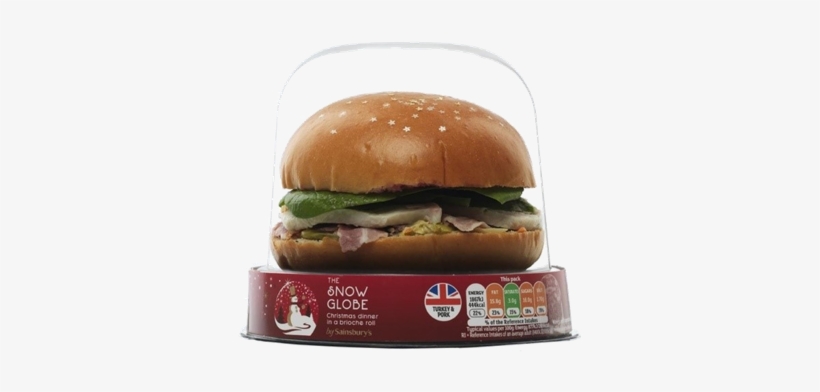 Snow Globe - Sainsburys Snow Globe Sandwich, transparent png