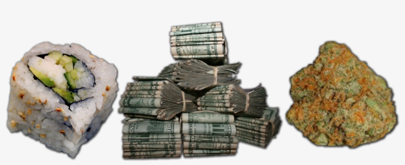 Bag Of Weed Png - Design Note Cards (pk Of 10), transparent png