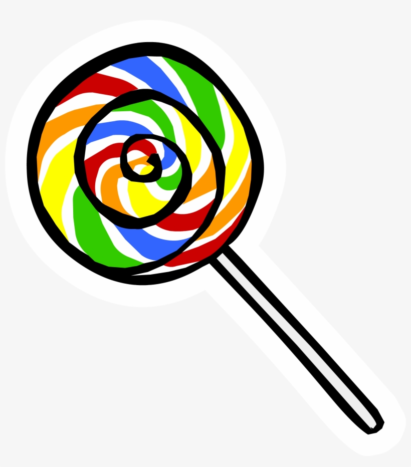 Image Pin Png Club Penguin Wiki Fandom - Lollipop Clipart, transparent png