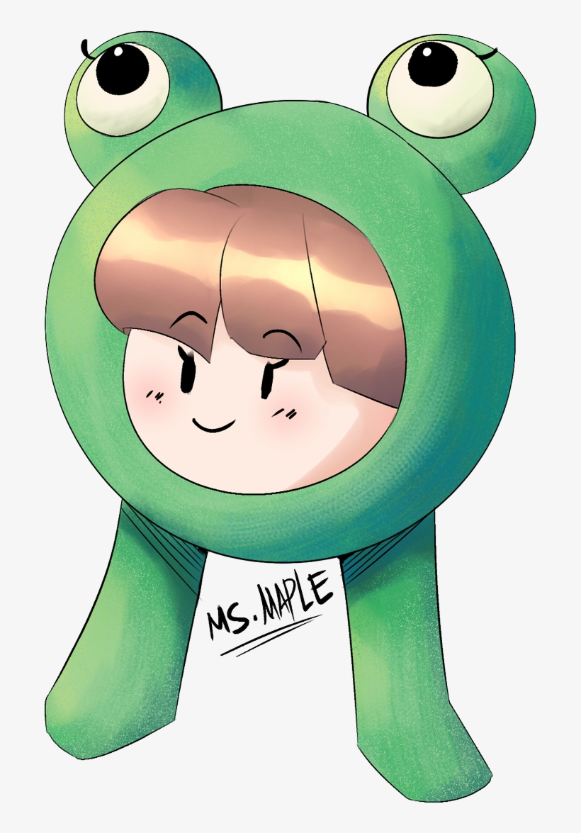 Last Night It's A Froggo Bean Had To Doodle And Color - Cartoon, transparent png