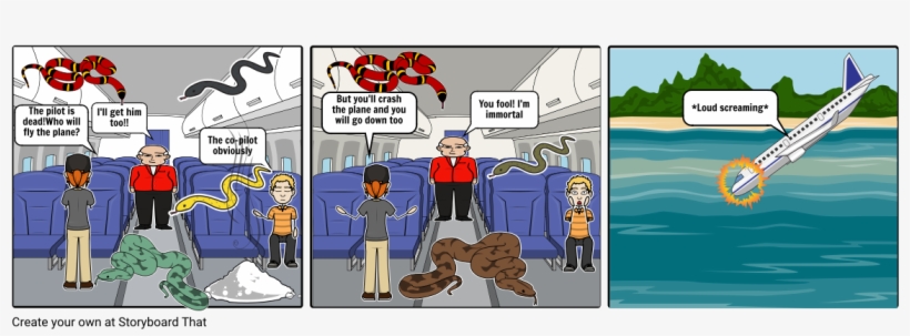 Danny Devito Has Snakes On A Plane Part - Storyboard, transparent png