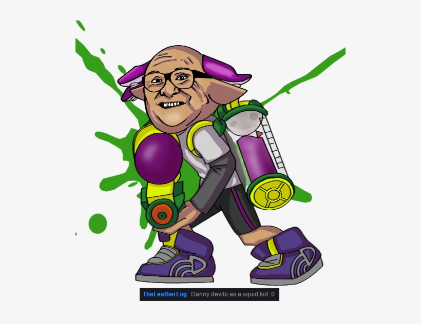 Danny Devito As A Squid Kid - Danny Devito Squid, transparent png