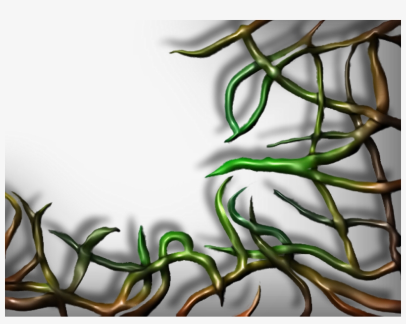 Creepy Clipart Vine - Wood Vine Png, transparent png