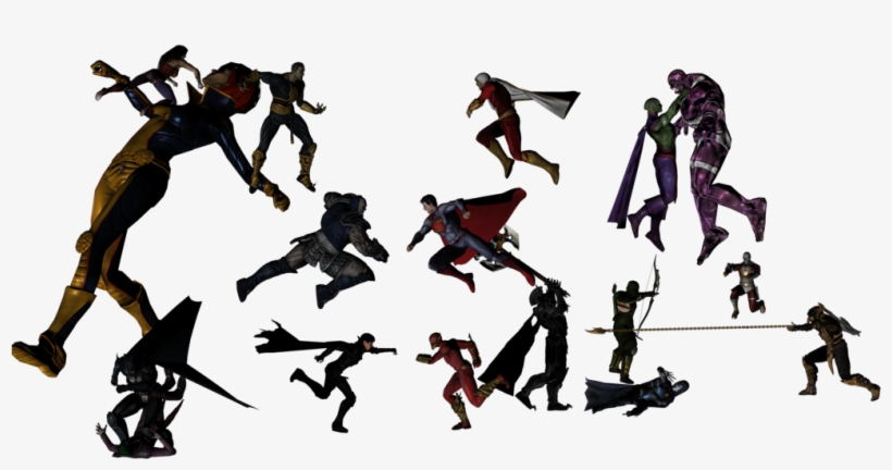 Clash Of The Superhero Dlc Characters - Injustice Gods Among Us Stage Characters, transparent png