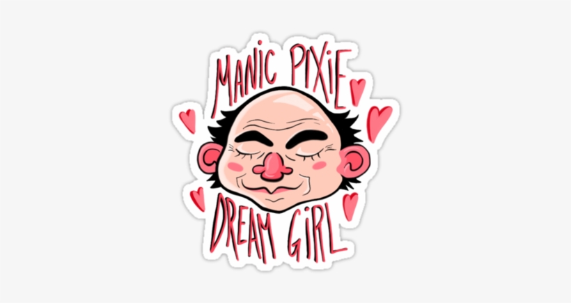 Manic Pixie Danny Devito Girl&quot - Girl, transparent png