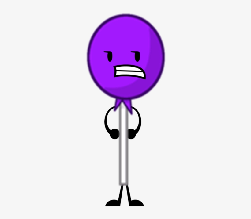 Lollipop - Battle For Dream Island Lollipop, transparent png