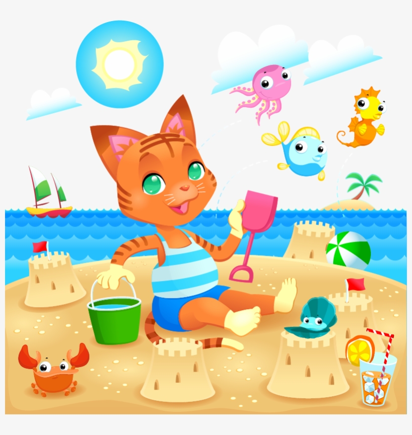 Playa De La Arena Beach Seaside Resort Illustration - Beach, transparent png