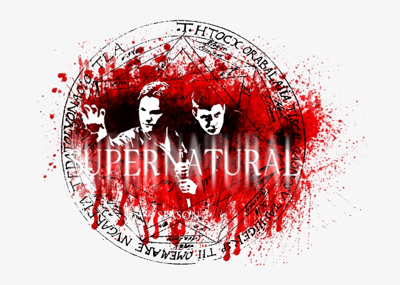 Banned - Supernatural Red Logo Pics Transparent, transparent png