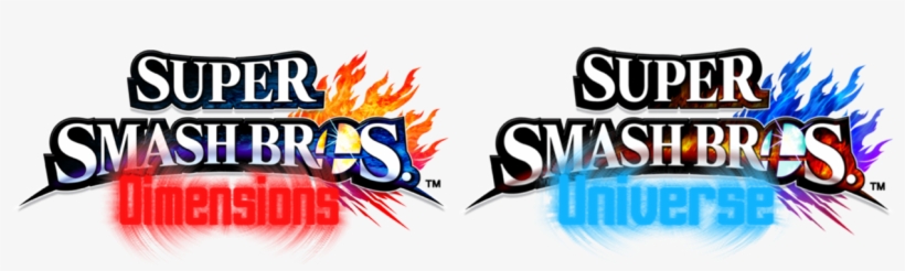 Super Smash Bros - Smash Bros 4 Title, transparent png
