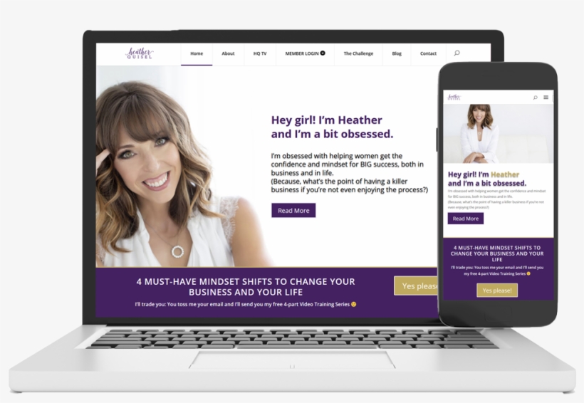 Mockup 1 - Netbook, transparent png