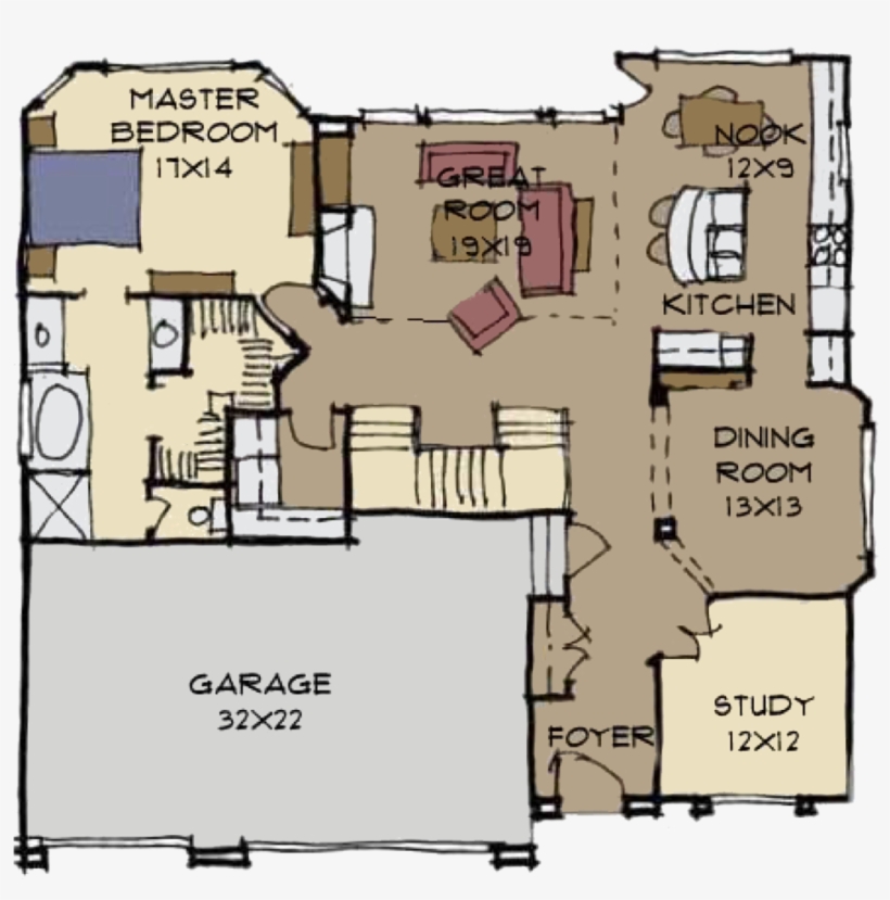 Floor Plan, transparent png
