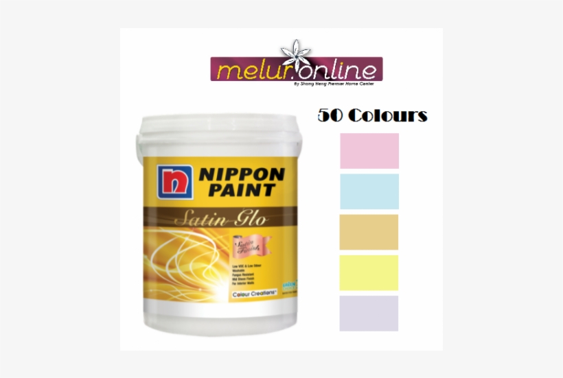Nippon Paint Satin Glo, transparent png