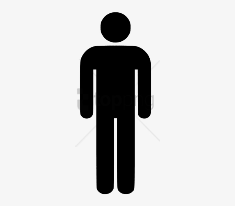 Free Png Download Male Symbol Png Images Background - Male Toilet Sign Png, transparent png