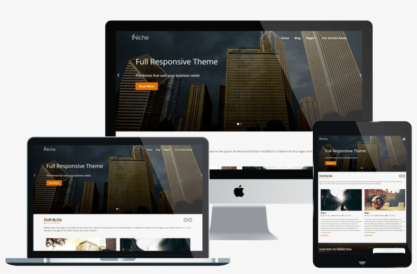 Niche Business Wordpress Theme - Tablet Computer, transparent png