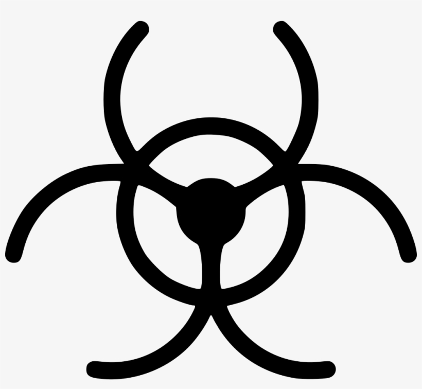 Png File Svg - Logo Biohazard, transparent png