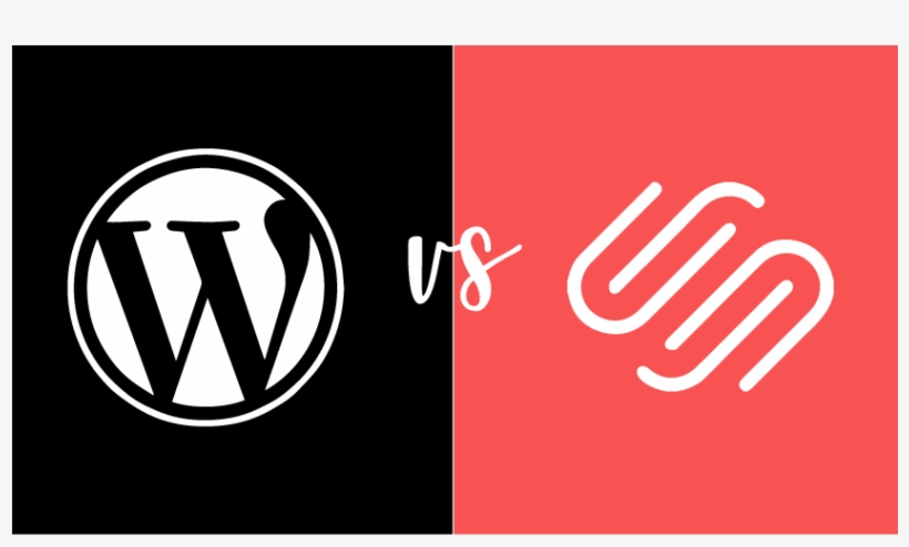 Wordpress V Squarespace - Wordpress, transparent png
