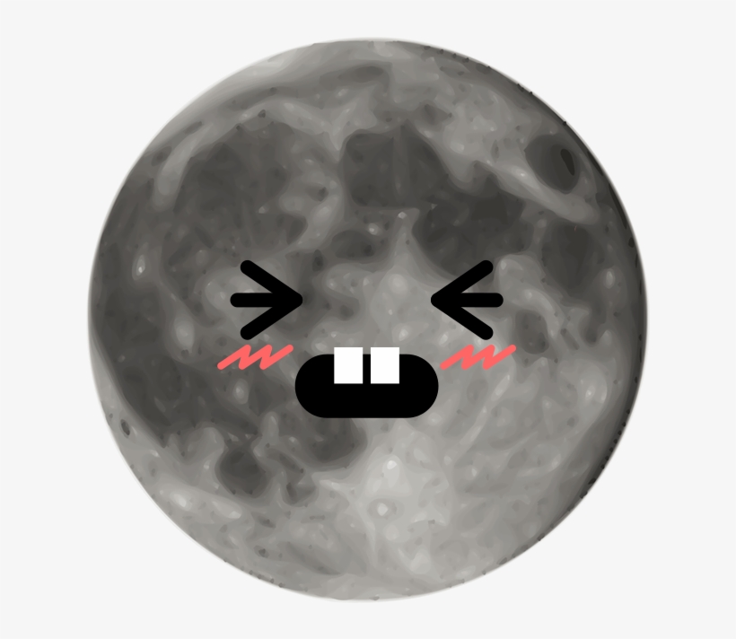 Moon Emoji For Computer - รูป ดวง จันทร์ Png, transparent png