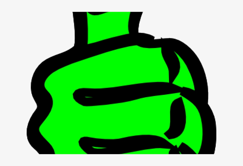 Green Tick Clipart Answer - Clipart Art Thumbs Up, transparent png