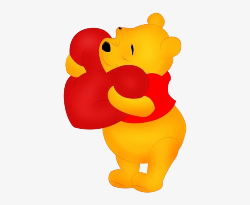 Piglet Tigger Valentine S Day Clip Art - Winnie The Pooh Valentines Clipart, transparent png