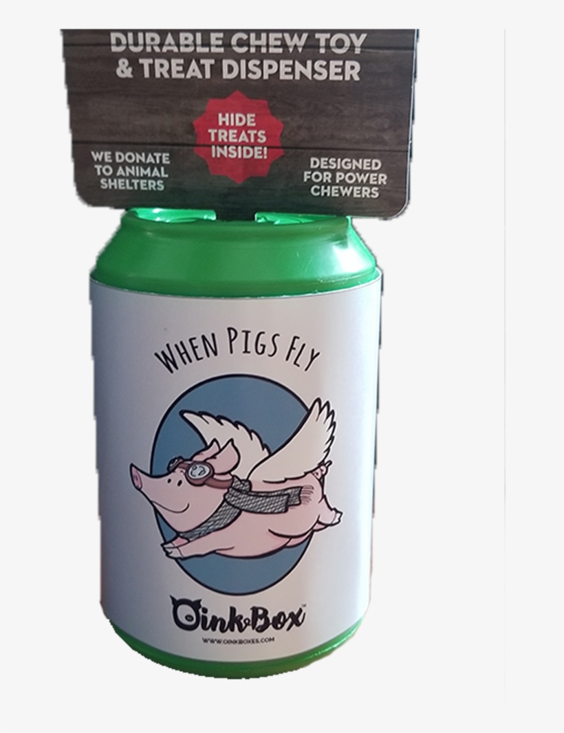 Soda Can Treat Dispensing Toy - Shark, transparent png