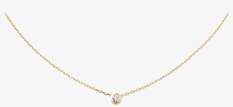 Diamants Légers Necklace, Lmyellow Gold, Diamond - Cartier Pink Diamond Necklace, transparent png