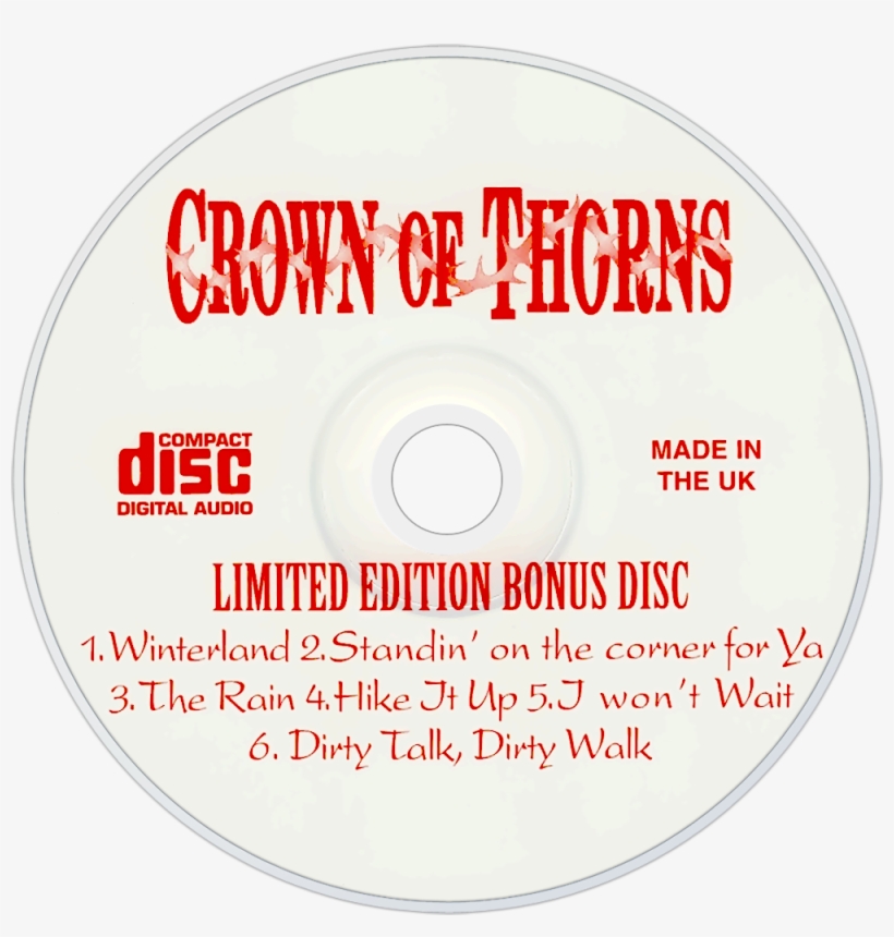 Crown Of Thorns Breakthrough Cd Disc Image - Cd, transparent png