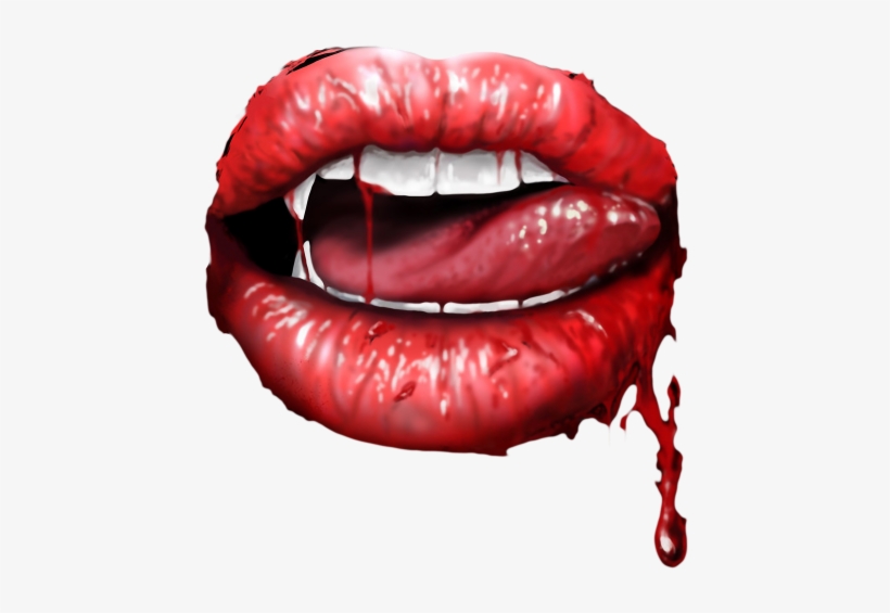 Vampire Fangs - Illustration, transparent png