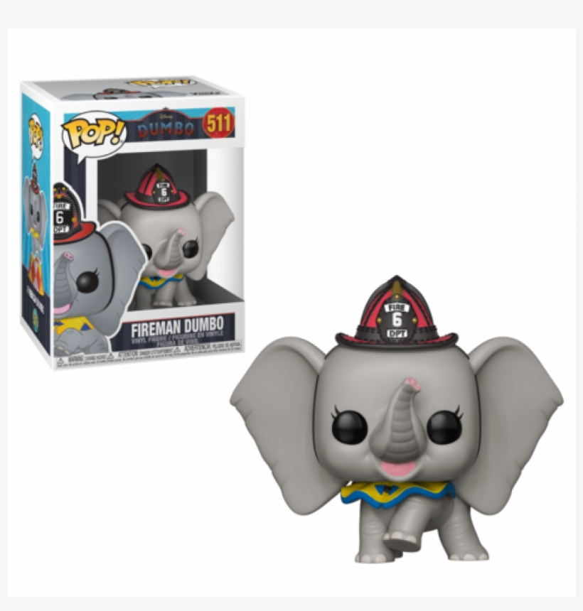 Fireman Dumbo 511 Funko Pop - Dumbo Funko, transparent png