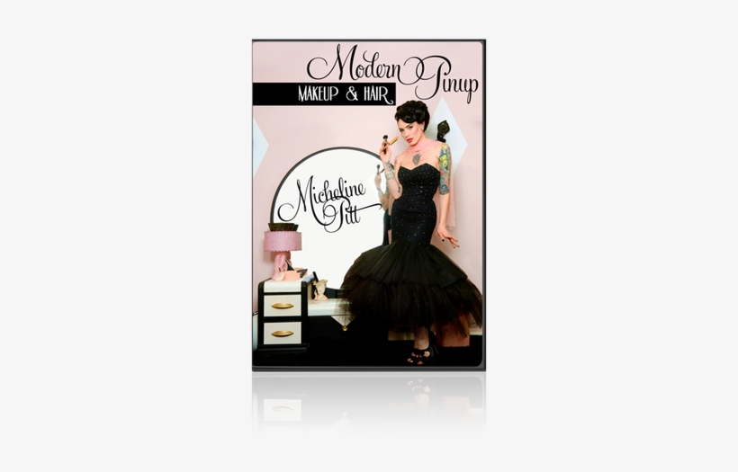 Modern Pinup Makeup And Hair Tutorial 3 Dvd Set - Pin-up Model, transparent png