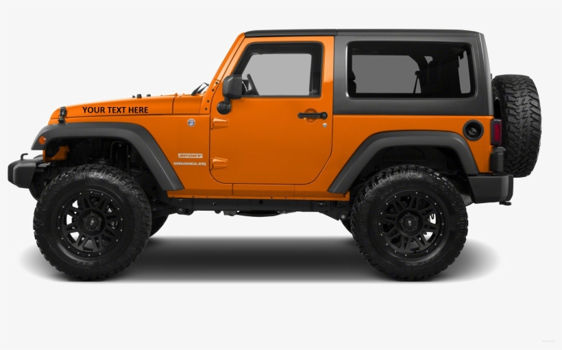 Orange Jeep Png Transparent Image - 2012 Jeep Wrangler Sport, transparent png
