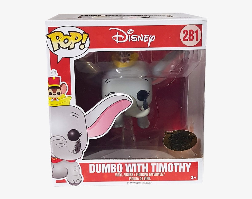 Dumbo With Timothy Disney Treasures Exclusive Pop Vinyl - Dumbo With Timothy Funko Pop, transparent png