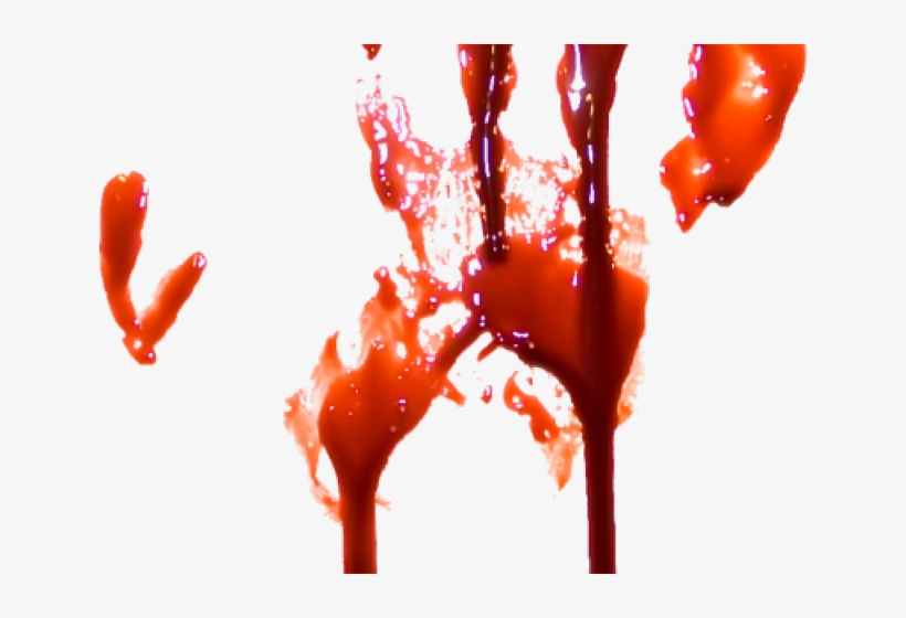 Handprint Clipart Transparent Background - Hand Blood Print Transparent, transparent png