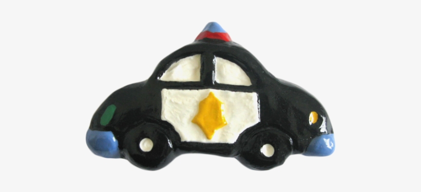 Police Car Drawer Knob - Police Car, transparent png