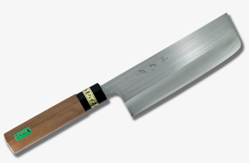 Morihei Kiyomitsu Pm Steel Wa-nakiri 165mm Sakura Handle, transparent png