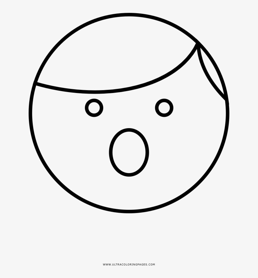 Surprised Coloring Page - Sociedad Argentina De Hematologia, transparent png