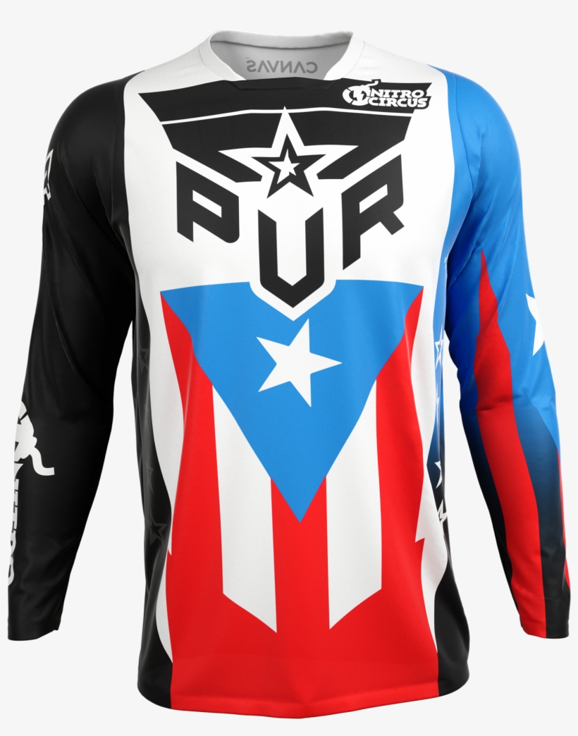 Travis Pastrana Team Puerto Rico Mxon Jersey - Mxon 2018 Team Puerto Rico, transparent png