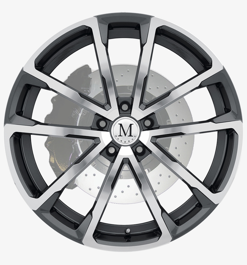 Wolf Gloss Gunmetal W/mirror Cut Face - R3 Wheels R3h3 Anthracite Matt, transparent png