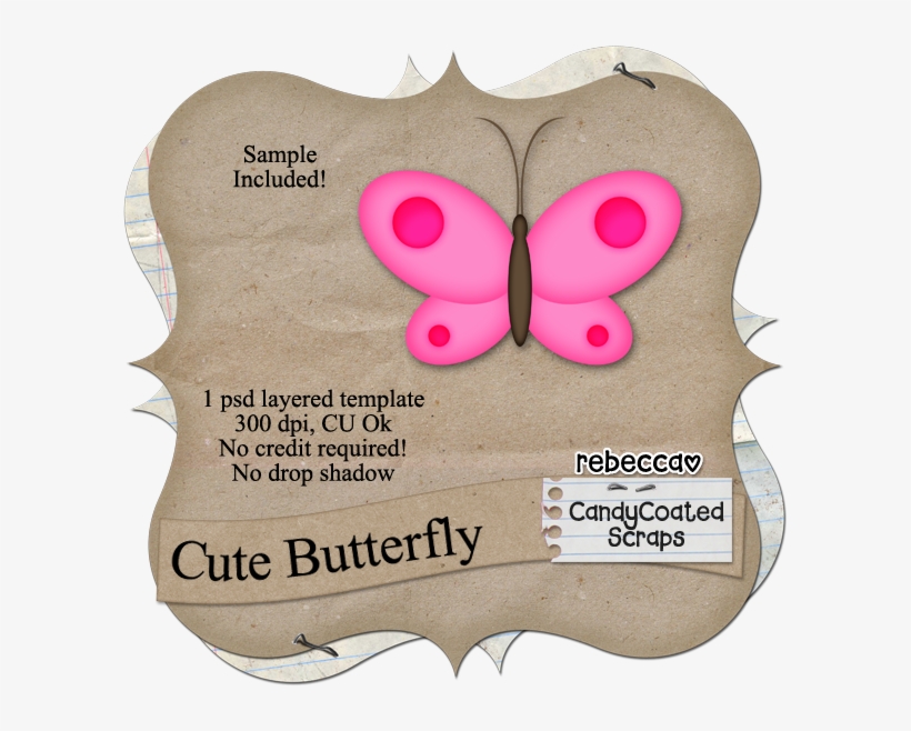 Mariposa 21 - Tag Templates, transparent png