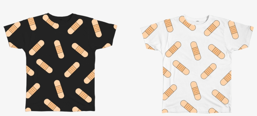Band Aid T-shirt - Junk Food, transparent png