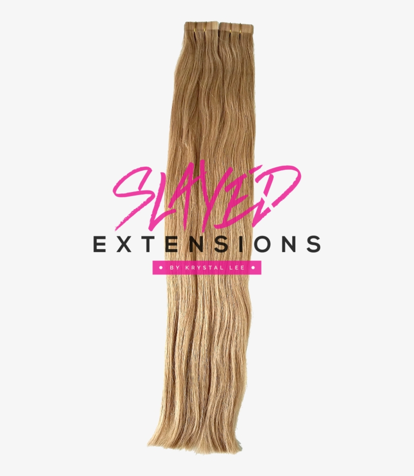 Dirty Blonde Tape-in Extensions - Artificial Hair Integrations, transparent png