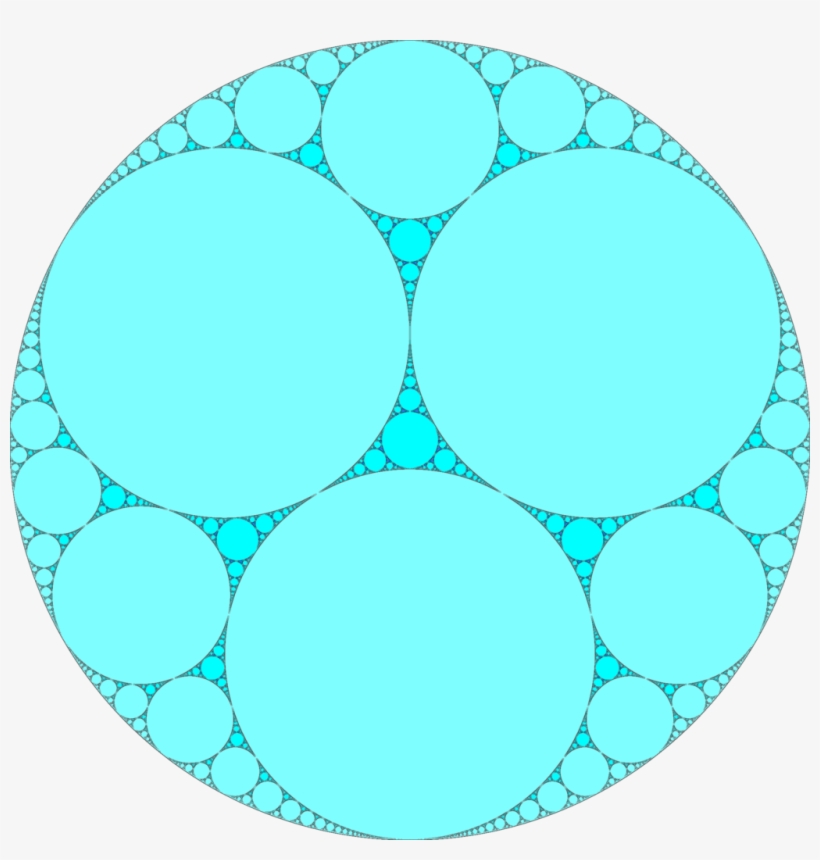 H3 I33 Uhs Plane At Infinity - Apollonian Gasket, transparent png