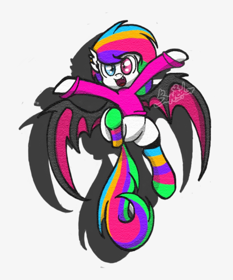 #1360118 - Artist - Banned, Artist - Lvck, Bat Pony, - Illustration, transparent png
