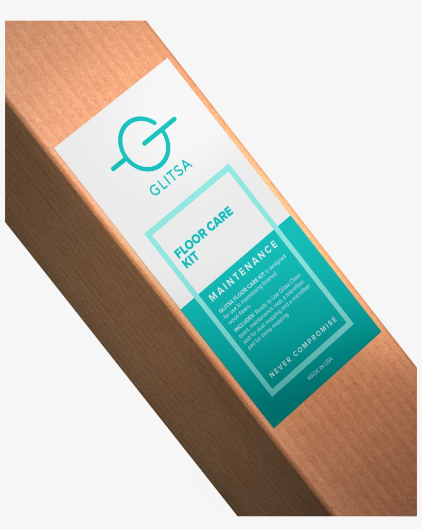 Glitsa Floor Care Kit - Box, transparent png