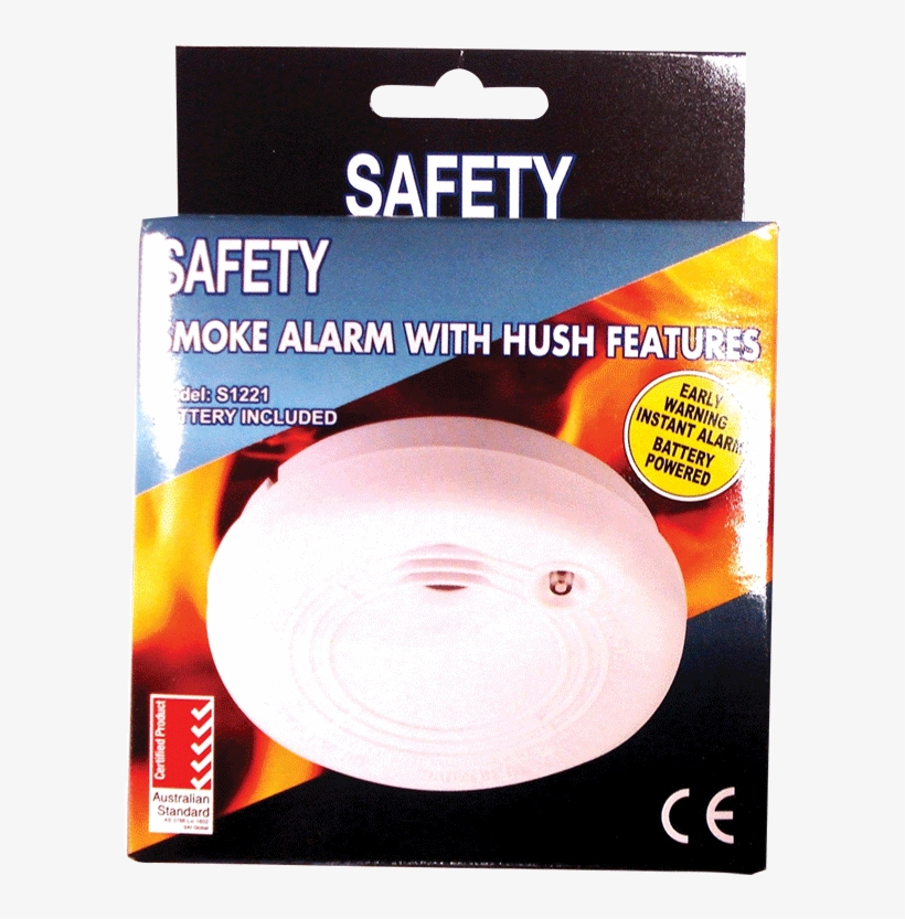 Safety Hush Smoke Alarm, transparent png
