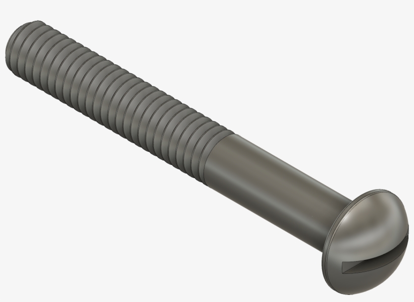 Round Head Bolt - Rura Pcv Fi 40, transparent png